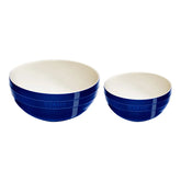 2-pc, Large Mixing Bowl Set, dark blue