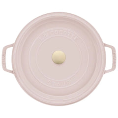 5.5 qt, Round, Dutch Oven, Pink Peony