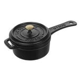 0.25 qt Mini Saucepan - Black, Cast Iron