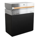 Propane gas grill, black matte