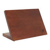 Rubberwood, Magnetic Hardwood Magnetic Easel With Walnut Stain