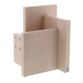 Beechwood, Square Italian Magnetic Block - White