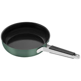 9.5-inch, 18/10 Stainless Steel, Frying Pan Ceramic Non-stick Coating