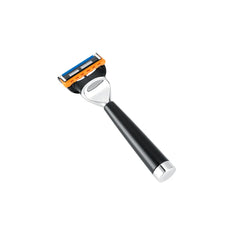 Razor, brass | silver-black