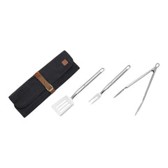 4-pc Grill Tool Set, Stainless Steel