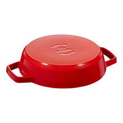 8-inch, Frying Pan With 2 Handles, Cherry - Factory Second