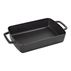12-x 8-inch, Rectangular, Roasting Pan, Black Matte