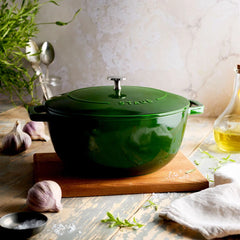5 qt, French oven, basil