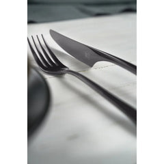 20-pc Slate Flatware Set, 18/10 Stainless Steel, Anthracite
