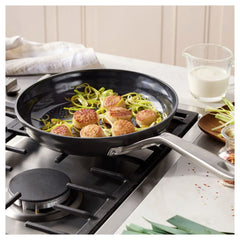 10-inch, Aluminum, Hard Anodized Fry Pan Ceramic Coating
