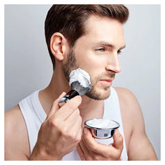 Shaving bowl, stainless steel | silver