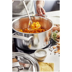 5.5 qt, 18/10 Stainless Steel, Dutch Oven With Lid