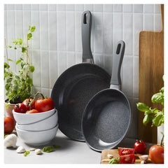 2-pc, Non-stick, Ceramic Fry Pan Set Ceramic Coating