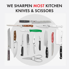 Knife Aid Professional knife sharpening by mail, 4 knives