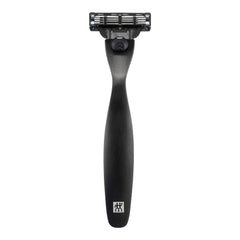 Facial razors, stainless steel | black matte