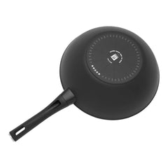 12-inch, Aluminum, Wok Titanium-reinforced Ceramic Non-stick Coating