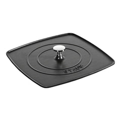 Square, 10.3" Grill Press, Black Matte
