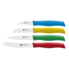 4-pc, Multi-Colored Paring Knife Set