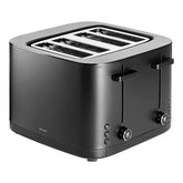 4 Short Slots Toaster, Black Matte