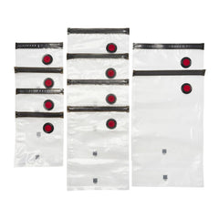S/M/L / 10-pc Vacuum Bag Set, Plastic