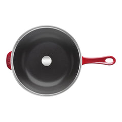 10-inch, Daily Pan With Glass Lid, Cherry