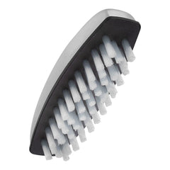 Nailbrush, stainless steel | silver