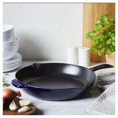 10-inch, Fry Pan, Dark Blue