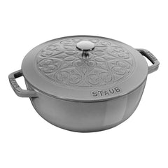 3.75 qt, Essential French Oven Lilly Lid, graphite grey