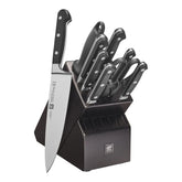 10-pc, Block Set with Black Rubberwood Block