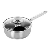 Egg poacher 18 cm, 18/10 Stainless Steel, silver