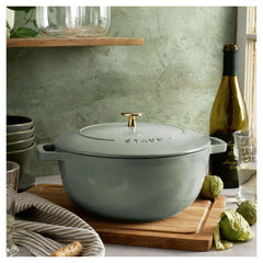 5 qt, Essential French Oven , eucalyptus