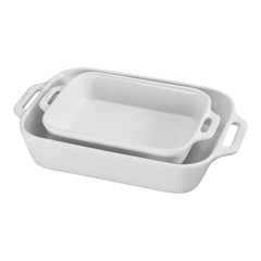 4-pc, Baking And Bowl Set, White