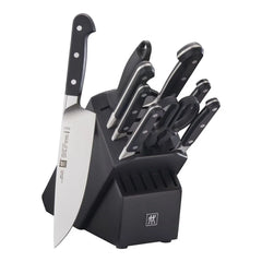 10-pc, Knife block set, black matte