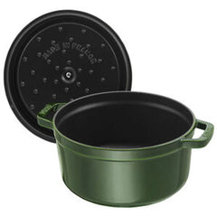 5.5 qt, Round, Dutch Oven, Basil
