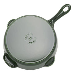 8.5-inch, Traditional Deep Skillet, Basil