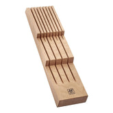 Beechwood, In-drawer Knife Organizer