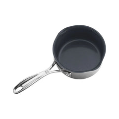 1 qt, Non-stick, Stainless Steel Ceramic Saucepan