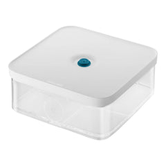 CUBE Box L / 21 cm, 1.75 Qt, Transparent-la-mer