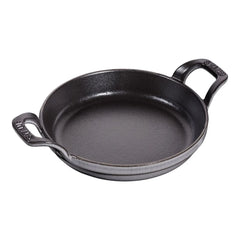 6-inch, Round, Gratin Baking Dish, Graphite Grey