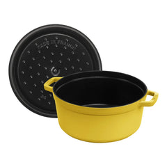 5.5 qt, Round, Dutch Oven, Citron