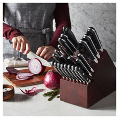 22-pc, Knife block set, black matte