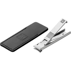 Compact Nail Clippers - Stainless Steel Matt