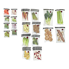 S/M/L / 30-pc Vacuum Bag Set, Plastic