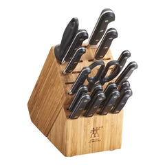 18-pc, Knife block set, natural