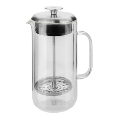 3-pc French Press And Latte Glass Set
