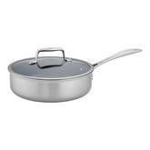 3 qt, Non-stick, Stainless Steel Ceramic Sauté Pan