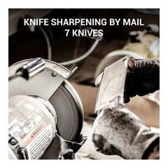 Knife Aid Professional Knife Sharpening by Mail, 7 knives