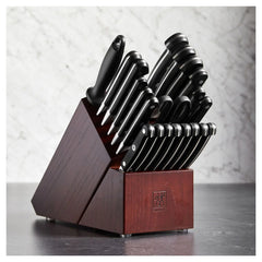 22-pc, Knife block set, black matte