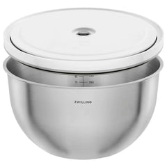 Vacuum bowl L / 24 cm, stainless steel, silver