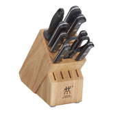 10-pc, Knife block set, natural